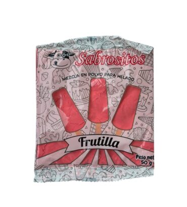 Polvo para Helado 50g - Frutilla