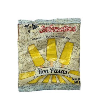 Polvo para Helado 50g - Ron Pasas